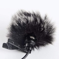 2-Pack Lavalier Wind Muffs for Microphone 0.4 Inch Windshield Windscreens