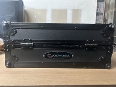 ODYUSA DJ Case 22 X16 X8 Black Hard Shell Travel Case with Foam Can Split