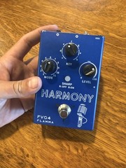 Flamma FV04 Harmony Vocal Pitch Shifter Effects Pedal Blue XLR FX Tabletop