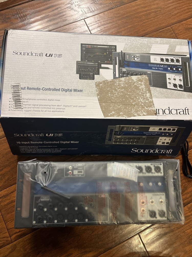 Soundcraft Ui16 Remote Controlled 16 Input Digital Mixer PROAUDIOSTAR