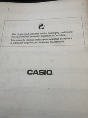 Casio LK-30 LK-33 Electronic Keyboard Owners Manual Guide Book Old Vintage 1990s