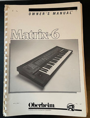 Oberheim Matrix 6 Vintage Synthesizer in Excellent Condition With Hard Case
