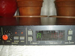 Yamaha D1500, Digital Delay, Vintage Rack