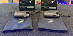 D’Addario IR Mic Mute Infared Set of 2 Mic Microphone Sensors w/Boxes in Black