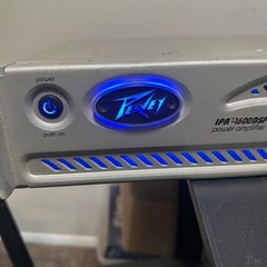 Peavey IPR 1600 Crossover Rackmount Stereo Power Amplifier 2 Channel Works