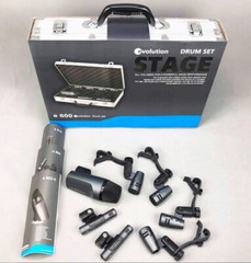 E600 7Pcs Drum Microphone Set for Drum Kit Studio Live Recording FREE EXPRESS