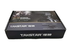 TAKSTAR SGC-598 Recording Condenser Microphone, High Sensitivity, Black OPEN BOX