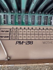 2 Harris Pacemaker PM-218 Autogram Broadcast Mixing Board VU METERS