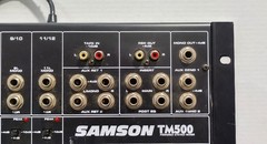 Samson TM500 12-Channel 3-Band EQ 250W Per Side Phantom Power Stereo Mixer