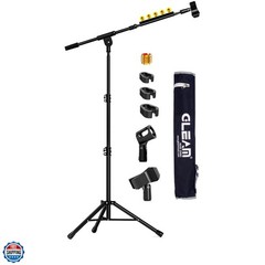 Microphone Stand for Light Microphone less than 1 LB – Tripod Boom Arm Mic St…