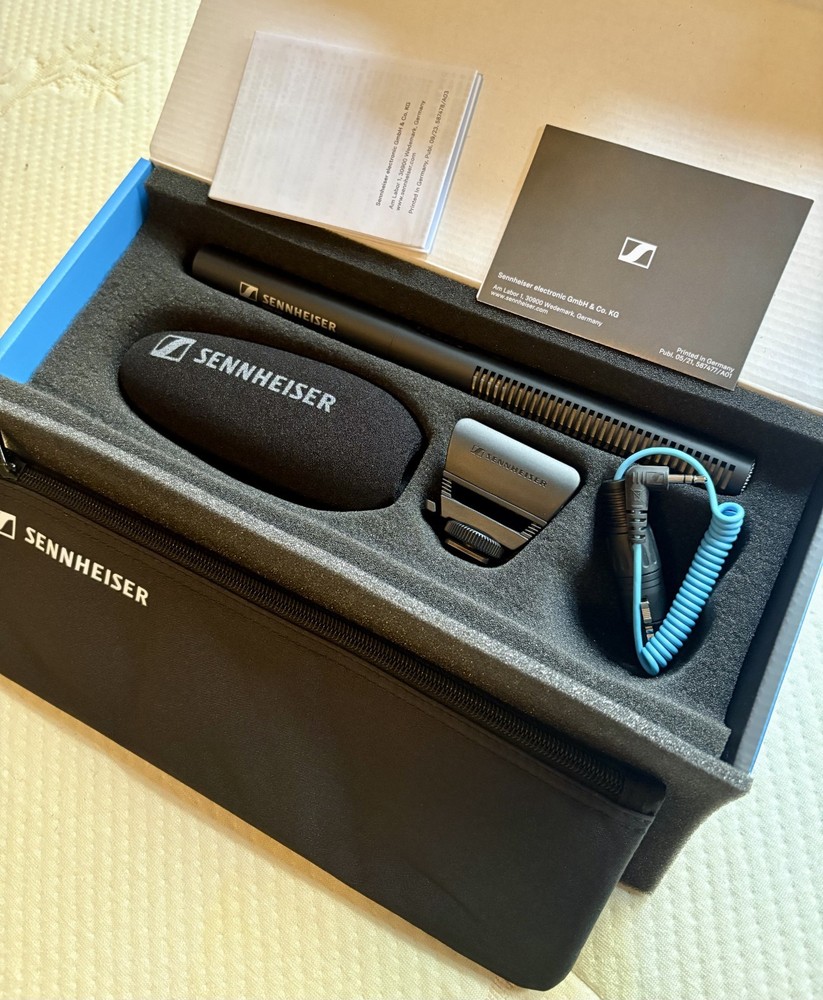 Sennheiser MKE600 Camcorder Shotgun Microphone – Black