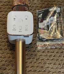 Sing Along Pro Rose Gold – Wireless Express Microphone For Kids – Karoake