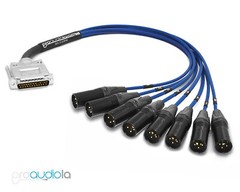 Apogee AD16x Premium Mogami 3162 Digital DB25 | Neutrik Gold XLR-M Blue 6 ft.