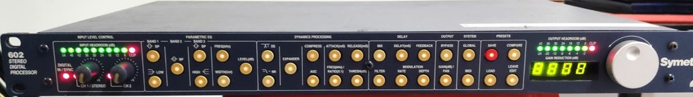 Symetrix 602 Stereo Digital Processor