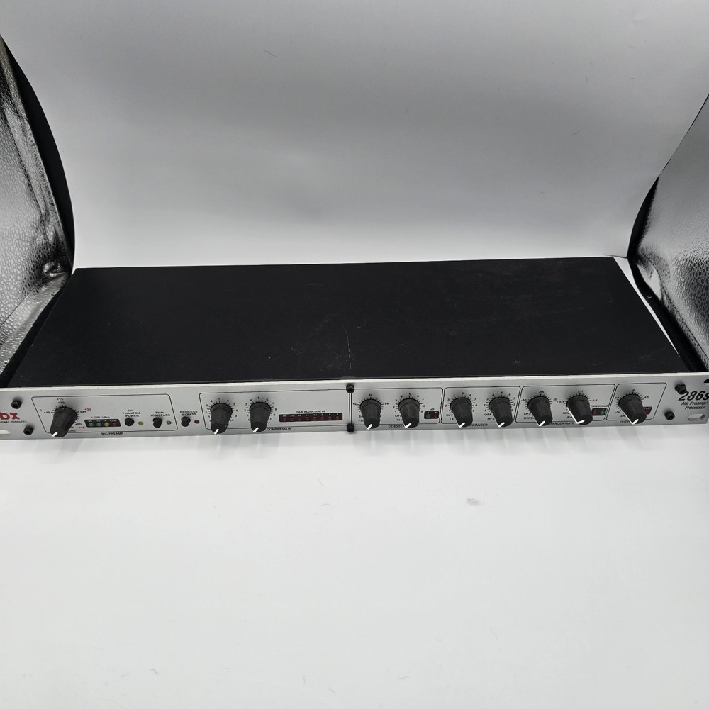 DBX 286SV Mic Preamp Processor Compressor De-Esser Enhancer Rack Mount