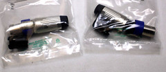 (2) Two Genuine NEUTRIK NLT4FXX Female 4 Pole SpeakON Heavy Duty Cable Connector