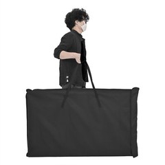 48″x 25″ White+Black DJ Foldable Facade Portable Event Booth Panels w/Carry Bag