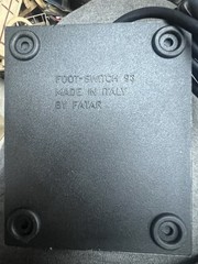 PS-100 KEYBOARD FOOT-SWITCH PEDAL 93 MADE IN ITALY BY FATAR (TESTED)
