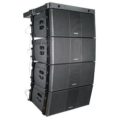 Sound Town ZETHUS-210BX4 Line Array: 4 X Dual 10″ Speaker for Installation Black