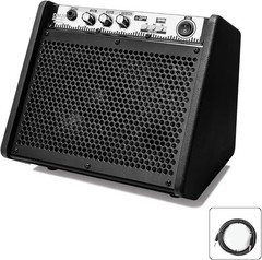COOLMUSIC DM20 20W Bluetooth Amplifier Monitor Speaker for Drums & Keyboard