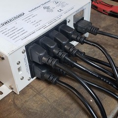 Powertronix Isolation Station, 8 Outlet 1000W Toroidal Transformer No Tariff!