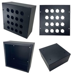 PROCRAFT Steel Electrical Junction Box Pull Box 8x8x4 Surface Mount No Knockouts