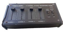 Realistic 4 Channel Stereo Microphone Mixer – Cat No. 32-1106 – PARTS ONLY