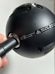 Blue Snowball iCE Wired Plug ’n Play USB BLACK Microphone With Stand B1