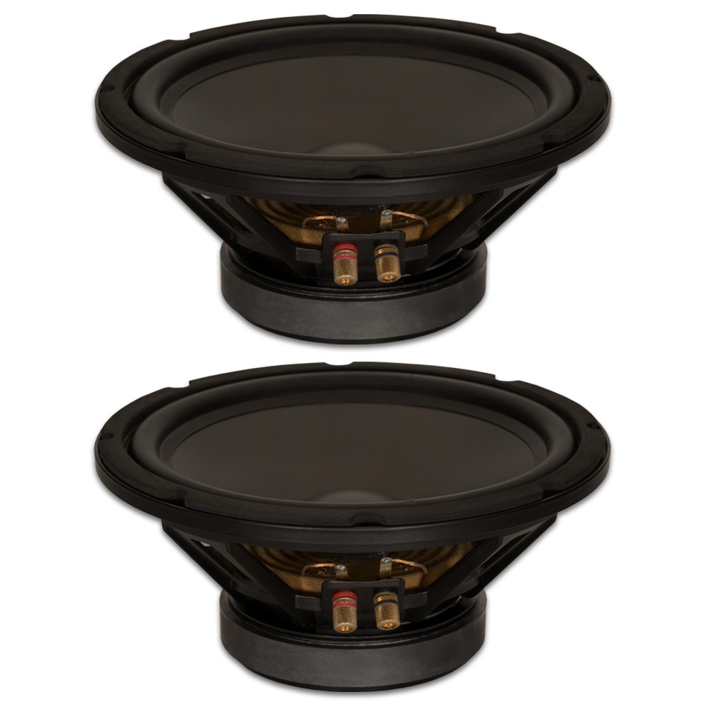 2 Goldwood Sound GW-10PC-4 Heavy Duty 4ohm 10″ Woofers 400 Watts each Speakers