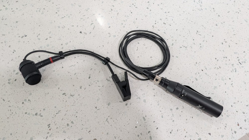 EV 920TX Instrument Mic For Horn/ Saxophone – Clip 0n Wired/Wireless Shure TA4F