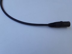 1 FT PRO CAT6 Tactical Shielded w/Neutrik Ethercon RJ45 Digital Audio Cable