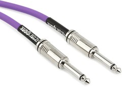 Ernie Ball P06415 Flex Straight to Straight Instrument Cable – 10-foot, Purple
