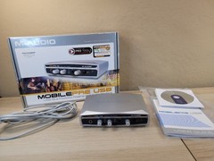 M-Audio Mobile Pre USB Preamp and Audio Interface 48v Phantom Power 200F V1.03