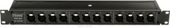 Hosa PDR-369 12-point XLR Balanced Patchbay