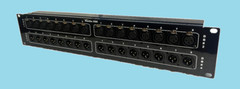 Mamba 32XDB – 16 XLR Female and 16 XLR Male [16 inx16put] to 4 DB25 Patch Bay