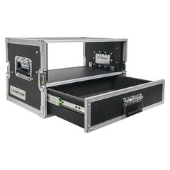 Sound Town 4U Rack Case 2U Drawer for 19″ Amps/Mixers/Mic Receivers STRC-4U2DR