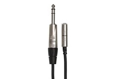 HXMS-005 Pro Headphone Adaptor Cable, REAN 3.5 Millimeters TRS to 1/4 Inches