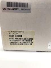 New Shure ANI4IN-Block Audio Network Interface Dante
