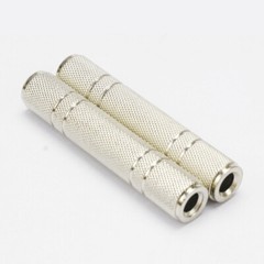 2/4/10x Stereo Coupler Female to Female Jack Audio Adapter Connector 6.35mm 1/4″