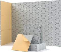 Soundproofing Panels Self-Adhesive Sound Proof Panels for Walls 12 Pack Density