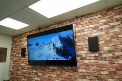 (2) Rockville RockSlim Black 5.25″ Commercial Restaurant/Bar/Cafe Wall Speakers