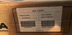 LEA Professional CS354 ConnectSeries 1400W 4-Channel Networked Amplifier