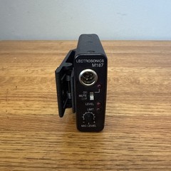 Lectrosonics M187 Belt Pack Transmitter 205.000 MHZ Used Turns On Untested