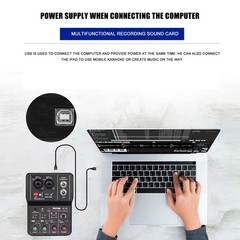 USB Audio Interface for PC,Interface for Recording Music Computer Recording A…