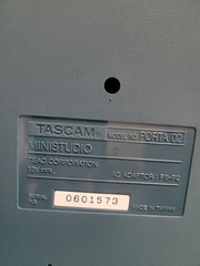 TASCAM Porta 02 Mini Studio Cassette Recorder with Power Supply