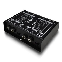 Pyle-Pro Easy to Use 1/4“ Instrument To Balanced Unbalanced (1/4“/XLR) Direct
