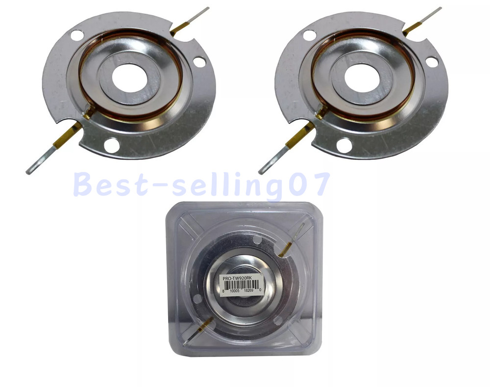 2 X Diaphragms For PRO-TW820VC Tweeter Recone Kit 8 Ohms 25.4mm(1“) NEW