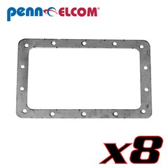 8 Pack Penn Elcom H1065/BP Optional Steel Backplate For H7165 Recessed Handles