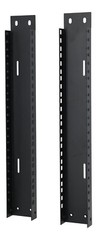 Rockville RAIL8U 8U Reversible Rack Rails With M5 Circle or Square Screw Holes