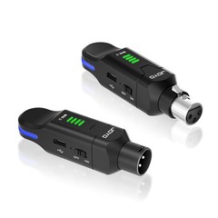 JOYO 2.4GHz Wireless Microphone System 4 Channel Transmitter & Receiver Dynamic